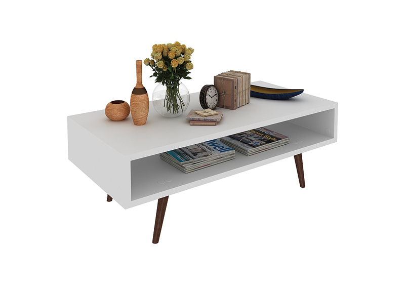 COFFEE TABLE OLINDA REF MC2230 RECTANGLE WHITE/WA